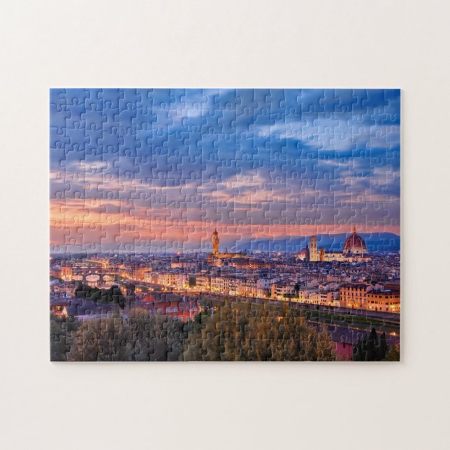 Firenze Sunset Pussel (Horisontell)