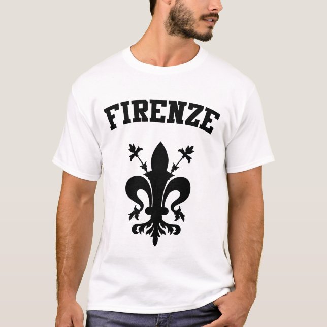 Firenze vapensköld t-shirt (Framsida)
