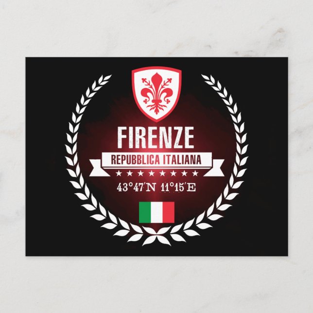 Firenze Vykort (Framsida)