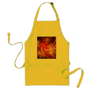Fireparm Abstrakt Art Apron Förkläde