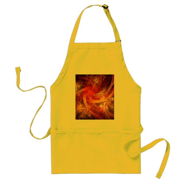 Fireparm Abstrakt Art Apron Förkläde (Framsidan)