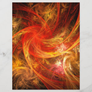 Fireparm Abstrakt Art Flyer