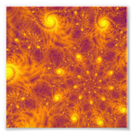 Fireparm Abstrakt Art Photo Print Fototryck