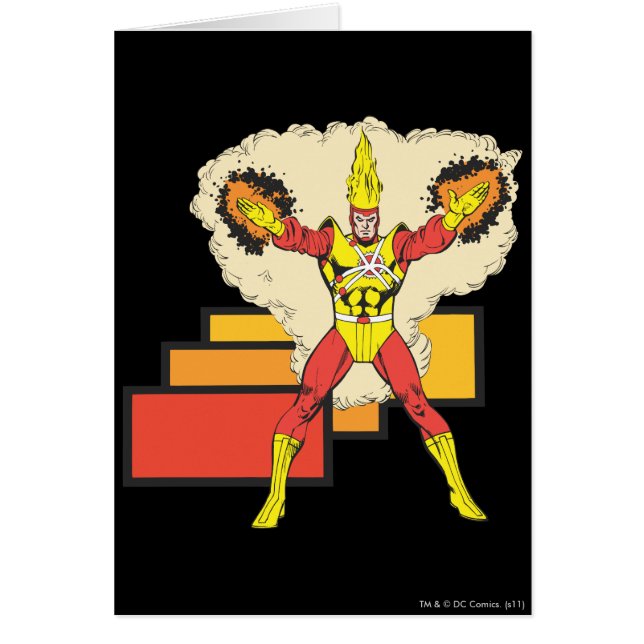 Fireparm i Inslag Hälsningskort (Framsidan)