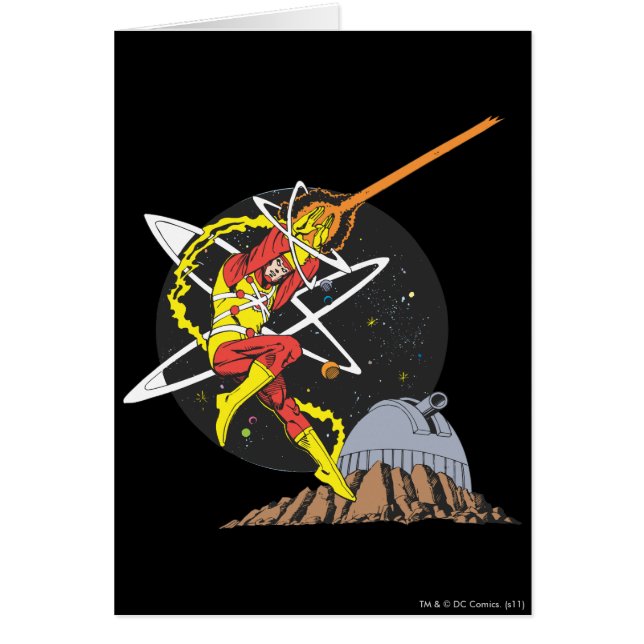 Fireparm - Kärnkraftsmannen Hälsningskort (Framsidan)