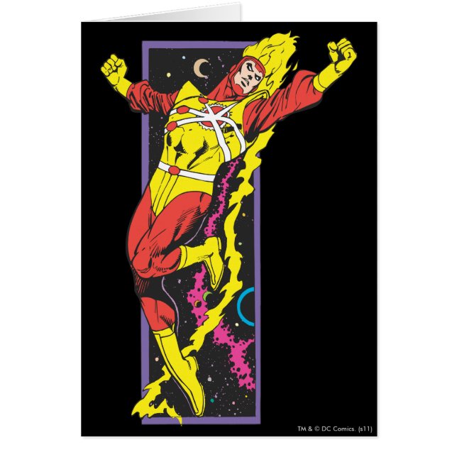 Fireparm Leaps Hälsningskort (Framsidan)