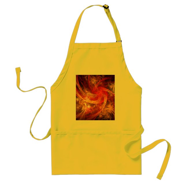 Fireparm Nova Abstrakt Art Apron Förkläde (Framsidan)