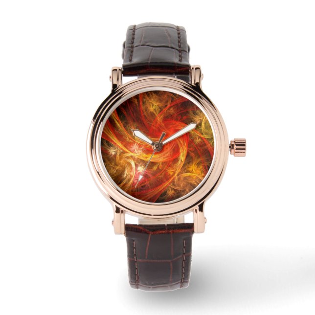 Fireparm Nova Abstrakt Art Armbandsur (Framsida)