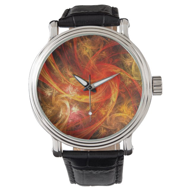 Fireparm Nova Abstrakt Art Armbandsur (Framsida)