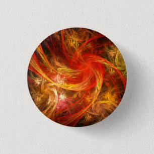 Fireparm Nova Abstrakt Art Button (runda) Knapp