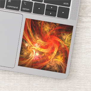 Fireparm Nova Abstrakt Art Klistermärken