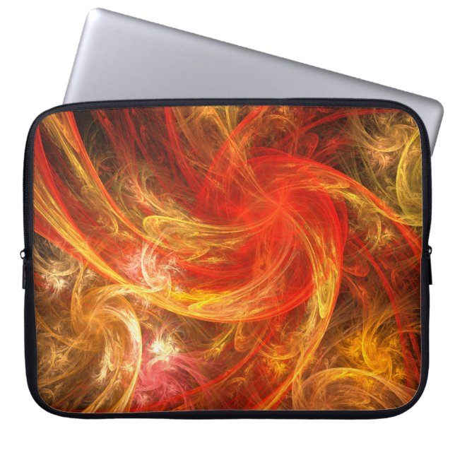 Fireparm Nova Abstrakt Art Laptop sleeve (Framsidan)