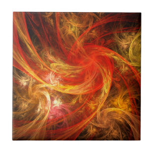 Fireparm Nova Abstrakt Art Tile Kakelplatta