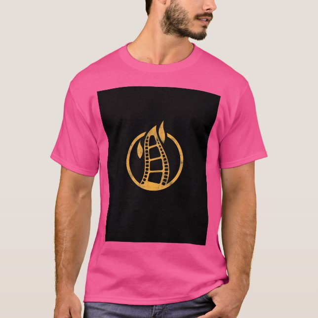 Firepit Cinema Large Icon T Shirt (Framsida)