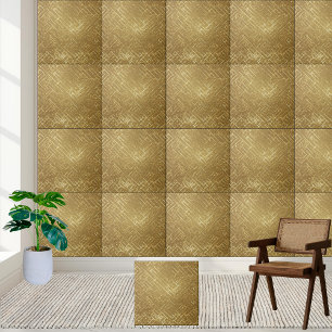 Fireplace elegant vid Gnistran Glitter vid Guld, G Kakelplatta