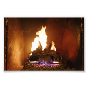 Fireplace Fototryck