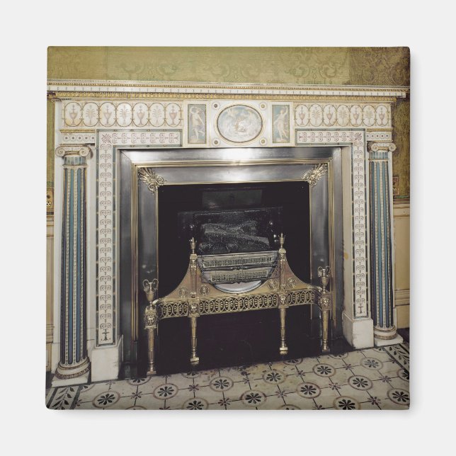Fireplace from Syon House, Middlesex, 1760 Magnet (Framsidan)