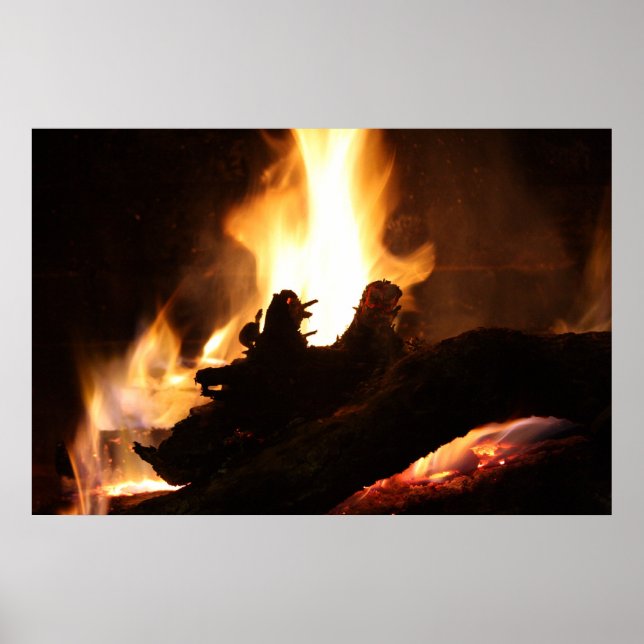 Fireplace II Poster (Framsidan)