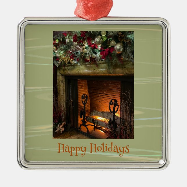 Fireplace jul Ornament (Framsidan)