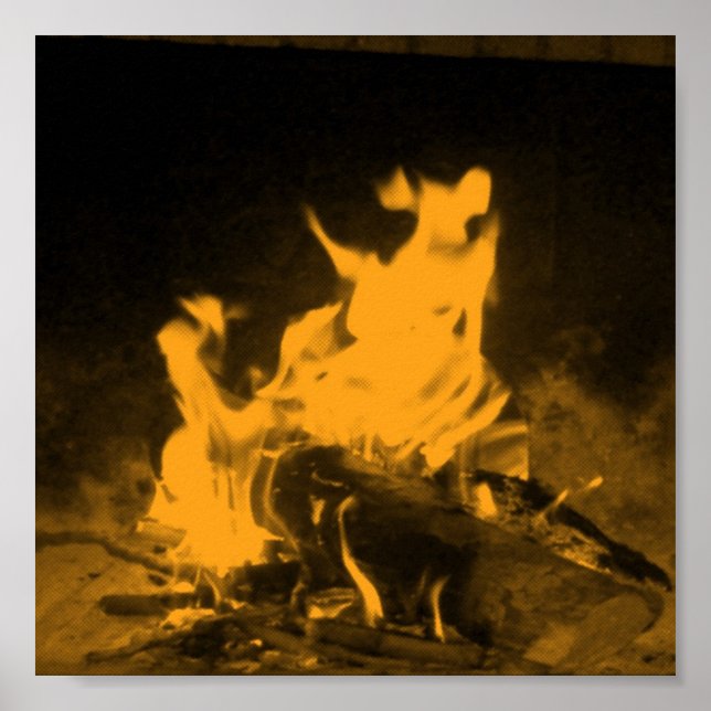Fireplace Poster (Framsidan)