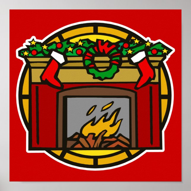 Fireplace Poster (Framsidan)