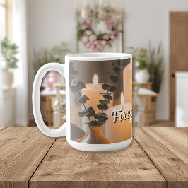 Fireplace Vibes Ceramic Mug | Cozy Cabin Mug  Kaffemugg