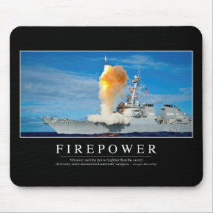 Firepower: Inspirera citationstecken Musmatta
