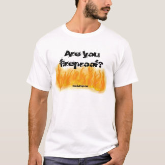 Fireproof skjorta tee shirt