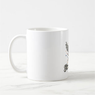 FireQuacker Patriotisk Gås Vintage 4:e Juli De Kaffemugg