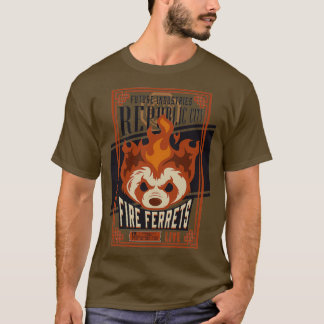 Fires Ferrets Vintage T Shirt