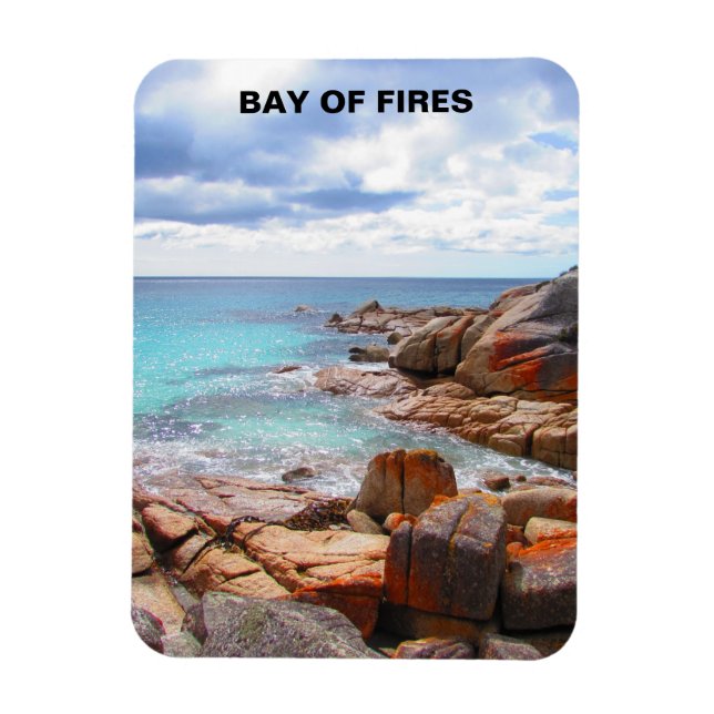 Fires, Tasmania, Australien Magnet (Vertikal)