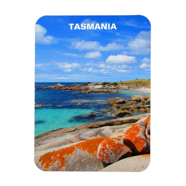 Fires, Tasmania, Australien Magnet (Vertikal)