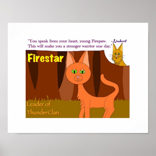 Firestar Poster (Framsidan)