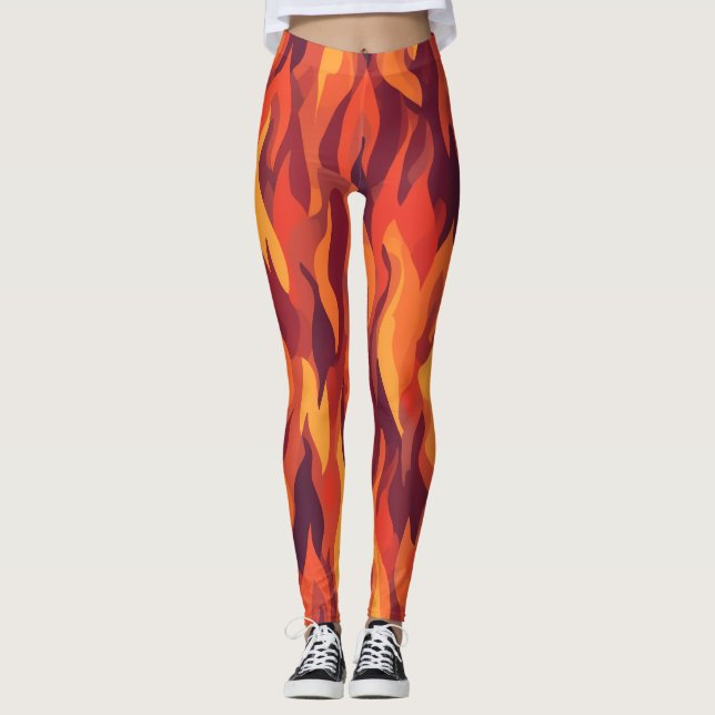 Firestorm Activewear Leggings (Framsida)