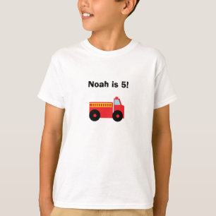 "Firetruck" personligT-tröja T-shirt