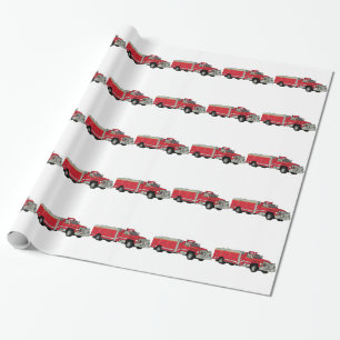 Firetruck Presentpapper