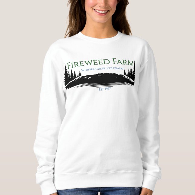 Fireweed Farm Women's Long-Sleased T-shirt (Framsida)