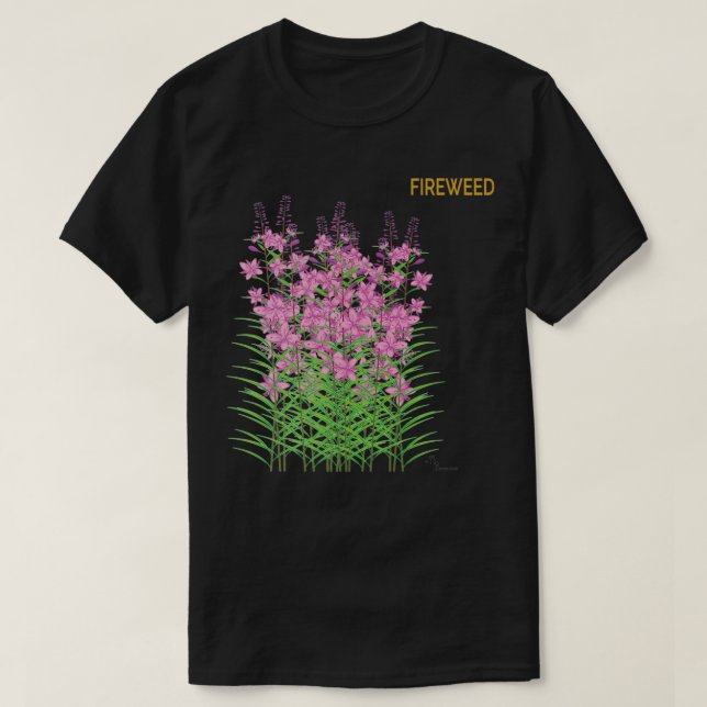 Fireweed T Shirt (Design framsida)