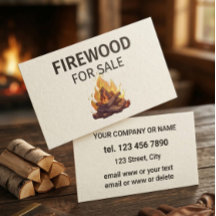 Firewood for Sale Professionell Small Business