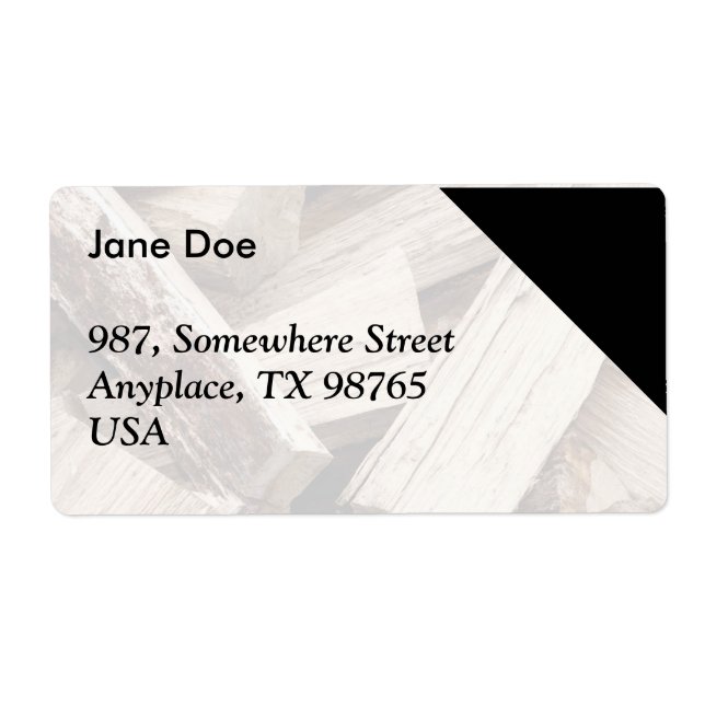 Firewood Fraktsedel (Framsidan)