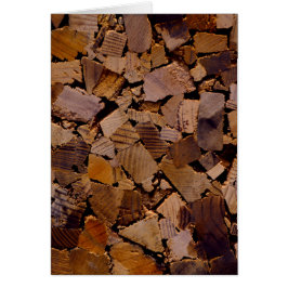 Firewood | Rustik hytt | Trä | TRÄD Hälsningskort