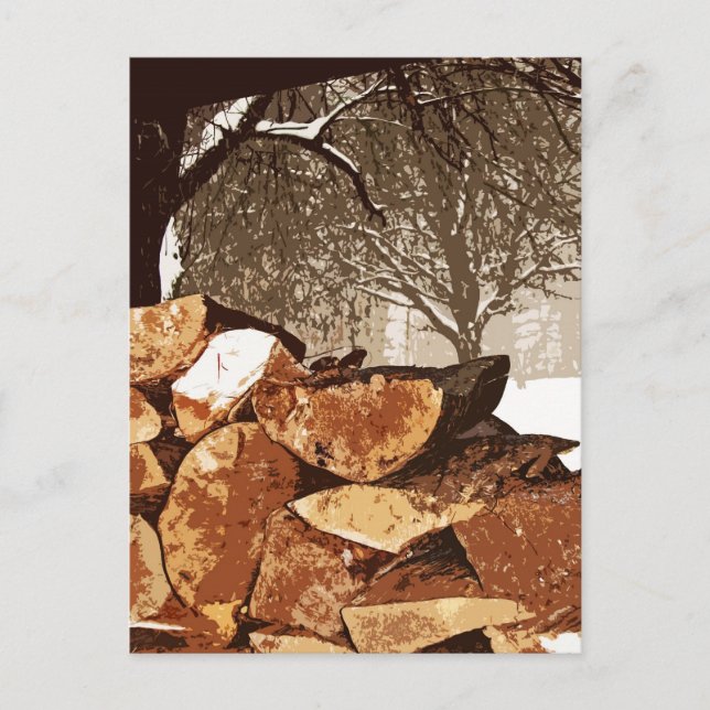 Firewood Vykort (Framsida)