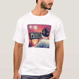 Firework Maestro DJ T-shirt