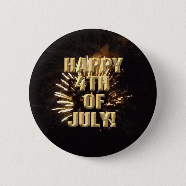 Fireworks 10 4:e juli-knappen knapp (Framsida)