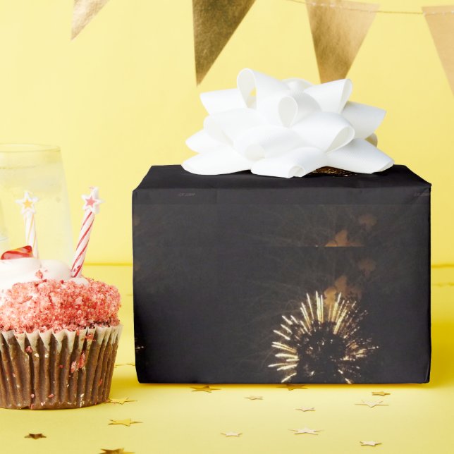 Fireworks 10-projektionsyteomslutning papper presentpapper (Födelsedagsfest)