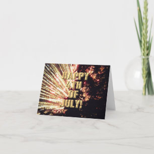 Fireworks 11 4:e juli-kort kort