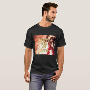 Fireworks 12 4:e juli manar svart skjorta t shirt