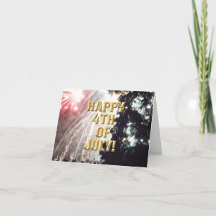 Fireworks 14 4:e juli-kort kort