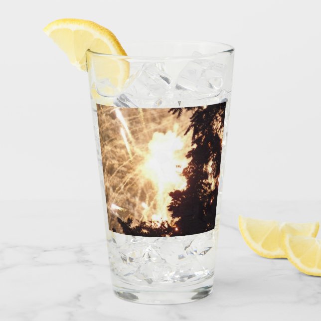 Fireworks 15 Collins glass tumbler Glaskopp (Framsida Ice)