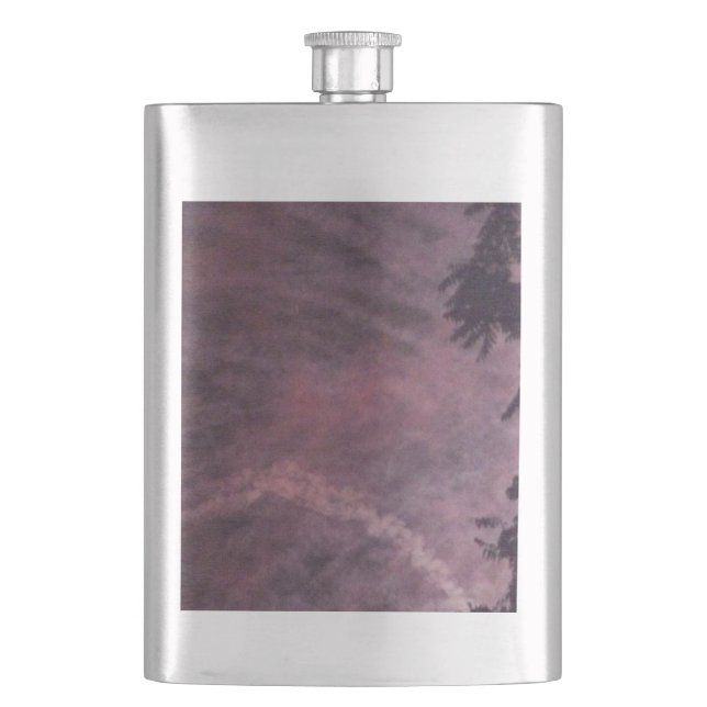 Fireworks 16 kolv av rostfritt stål fickplunta (Framsidan)